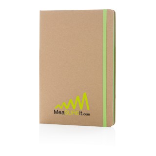 Libreta A5 reciclada de kraft promocional
